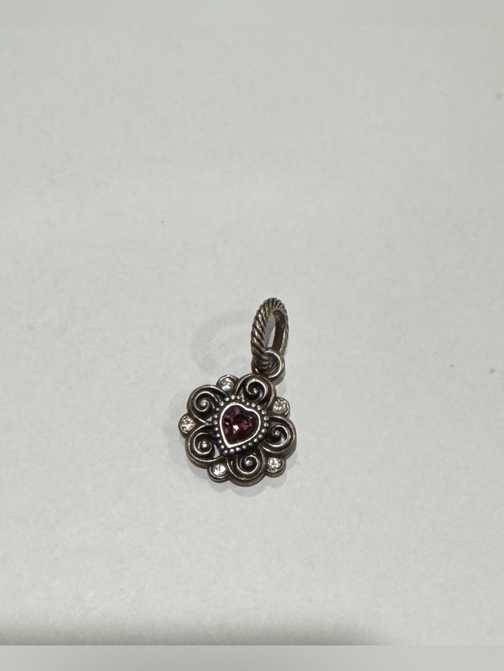 Brighton Birthstone Charm in Amethyst